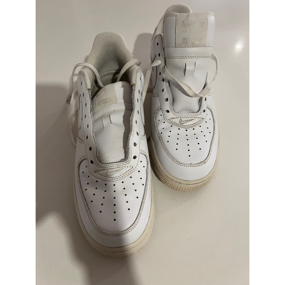 Nike Mens Air Force 1 Low Supreme Box Logo White CU9225-100 9.5
